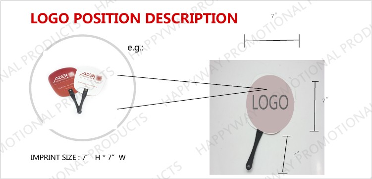 Wholesale Best Fan with Logo MOQ100PCS 0105009 One Year Quality Warranty