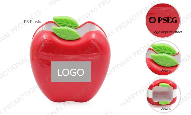 Impressive Funny Apple Pen Holder, MOQ 100 PCS 0707064 One Year Quality Warranty