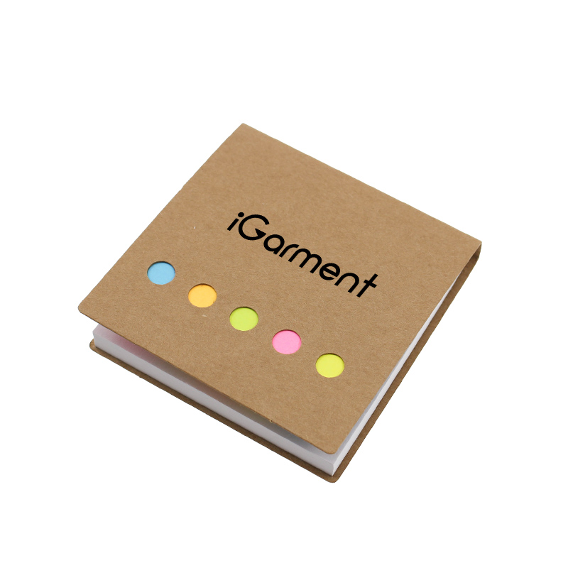 Wholesale Custom Print Kraft Paper Sticky Notepd