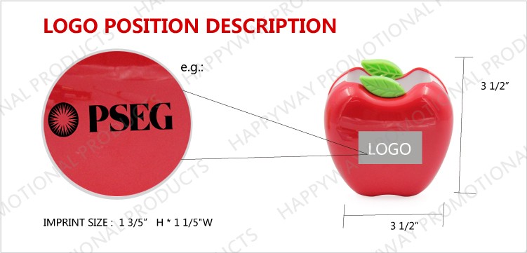 Impressive Funny Apple Pen Holder, MOQ 100 PCS 0707064 One Year Quality Warranty