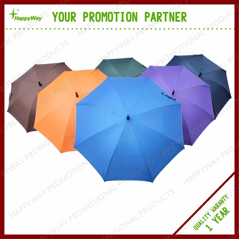 Custom Print Multicolor Umbrella, MOQ 100 PCS 0606011 One Year Quality Warranty