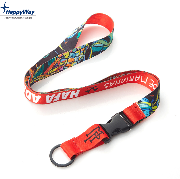 China Lanyard Supplies Custom Personalised Safety ID Lanyard With Logo