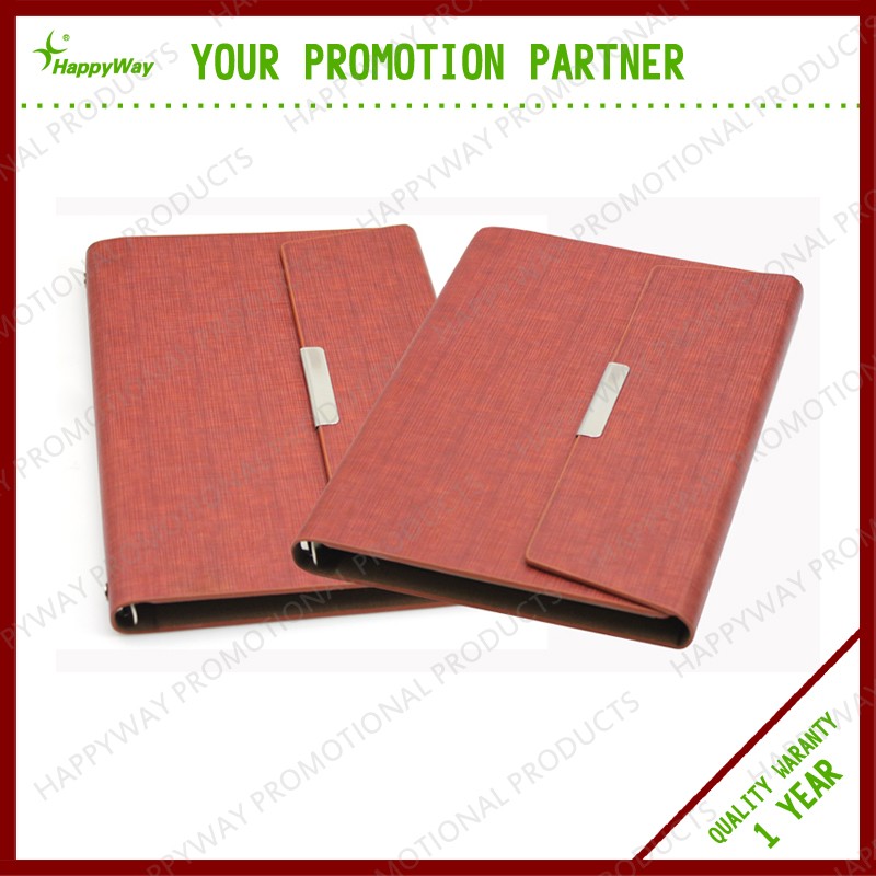 Business High Quality Classic Three Fold Notebook 0701064 MOQ 500PCS One Year Quality Warranty