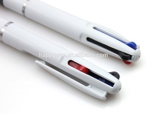 advertising colorful feature four color ballpoint pen