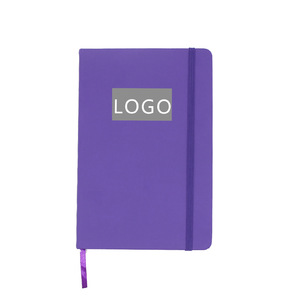 Custom Embossed Logo Leather Notebook With Hardcover