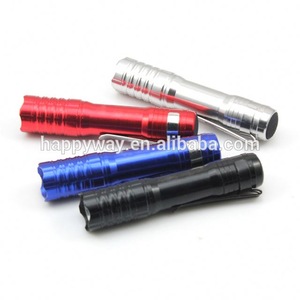 Circle Stripe Mini LED Flashlight, MOQ 1000 PCS 0804034 One Year Quality Warranty