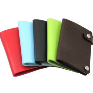 Custom Colorful Leather Card Holder, MOQ 1000 PCS 0608013 One Year Quality Warranty