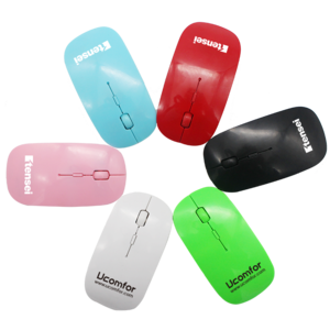 Promotional Custom Logo Rechargeable Mini 2.4GHZ Wireless Mouse