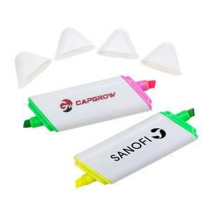 Promotional gel highlighter pen non-toxic ink