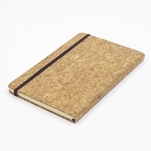 Customized Wood Cover Cork Note Book Notebook