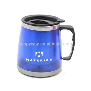 Creative Travel Mug Office Tea Coffee Water Bottle Stainless Steel Thermos Cup , MOQ100PCS 0301035