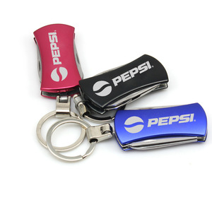 Promotional folding multi tool small keychain