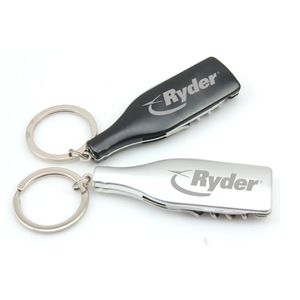 Promotional Pocket Knife Keychain With Opener