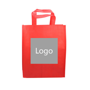 Customized Non Woven Fabric Shopping Bag with Logo MOQ1000PCS 0603001 One Year Quality Warranty