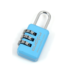 3 Digit Exquisite Luggage Lock With Custom Logo, MOQ 100 PCS 0907003 One Year Quality Warranty