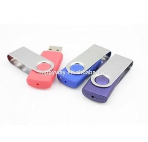 Custom 4 GB Rotate USB Flash Drive, MOQ 100 PCS 0501001 One Year Quality Warranty