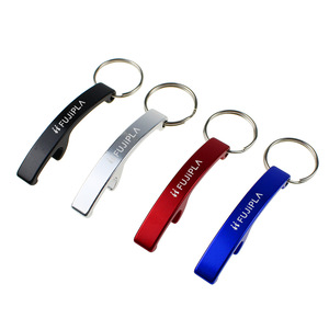 Promotional Portable Aluminum Keychain With Opener