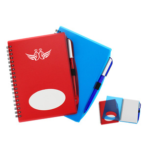 Wholesale Promotional Environmental PP Notebook Notepad With Pen