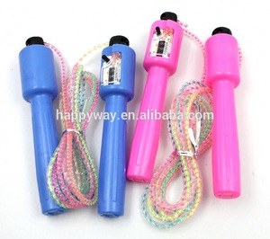 Promotion Rainbow Jumping Rope Skipping, MOQ 100 PCS 0804042 One Year Quality Warranty