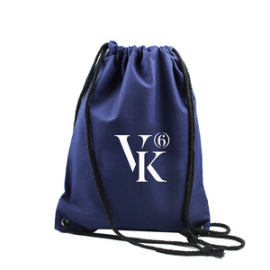 Advertising Wholesale Drawstring Canvas Backpack