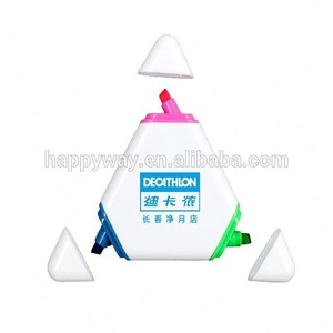 Promotion Cheap Triangle Highlighter 0203002 MOQ 100PCS One Year Quality Warranty