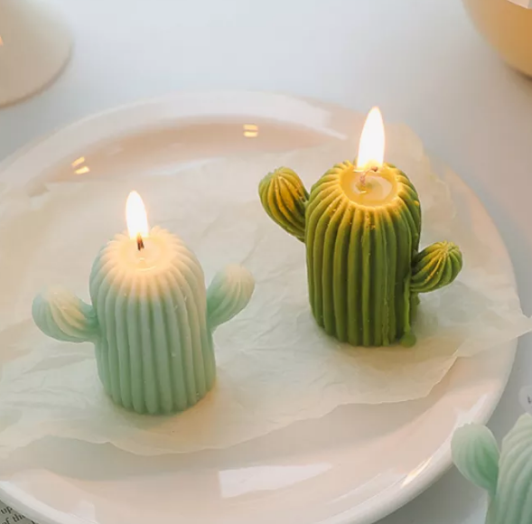 Wholesale Scented Plant Shape Cactus Candles For Decoration