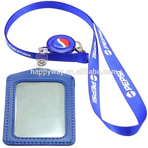 Wholesale Custom Fashion Name Card Holder With Lanyard